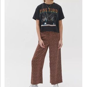 Urban outfitters Olympia Satin Wide Leg Pant